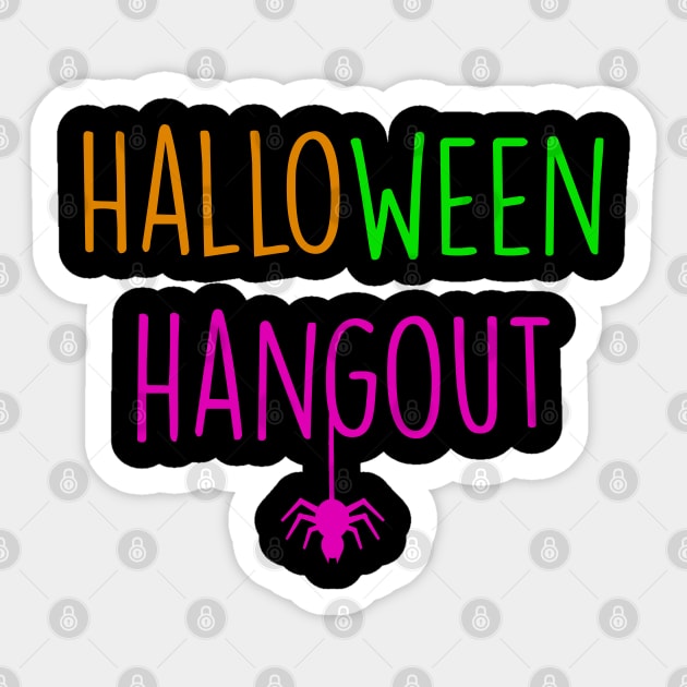 Halloween Hangout! Sticker by PopCycle